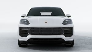 Exterior view of Cayenne GTS Coupe showing the front of the car