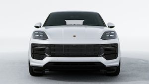 Exterior view of Cayenne GTS Coupe showing the front of the car