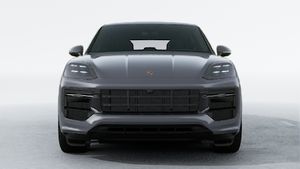 Exterior view of Cayenne GTS Coupe showing the front of the car