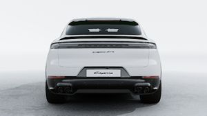 Exterior view of Cayenne GTS Coupe showing the rear of the car