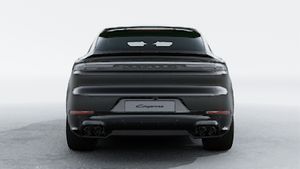 Exterior view of Cayenne GTS Coupe showing the rear of the car