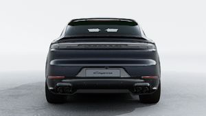 Exterior view of Cayenne GTS Coupe showing the rear of the car