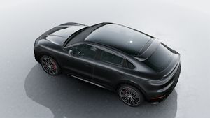 Exterior view of Cayenne GTS Coupe seen from above
