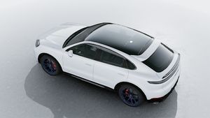 Exterior view of Cayenne GTS Coupe seen from above