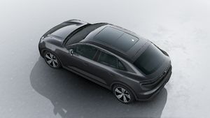Exterior view of Macan Electric seen from above