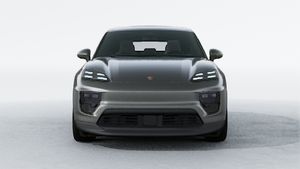 Exterior view of Macan 4 Electric showing the front of the car