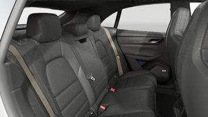 Interior view of Macan Turbo Electric