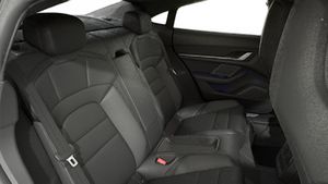 Interior view of Taycan 4S