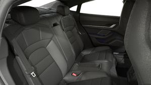 Interior view of Taycan 4S
