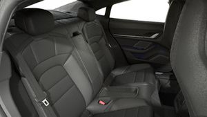 Interior view of Taycan 4S
