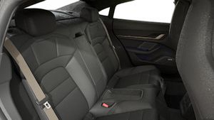 Interior view of Taycan Turbo