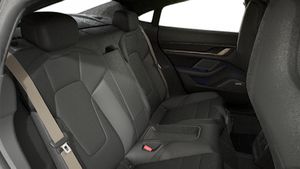 Interior view of Taycan Turbo S