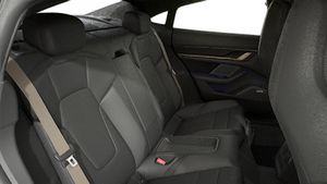 Interior view of Taycan Turbo S