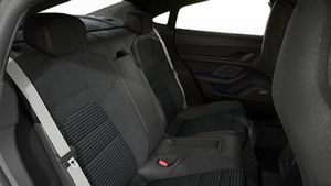 Interior view of Taycan 4 Black Edition