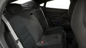 Interior view of Taycan 4S Black Edition