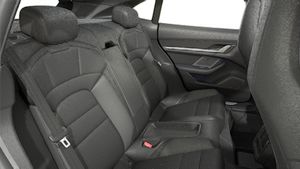 Interior view of Taycan 4S Cross Turismo