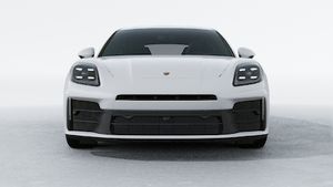 Exterior view of Panamera showing the front of the car