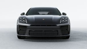 Exterior view of Panamera showing the front of the car