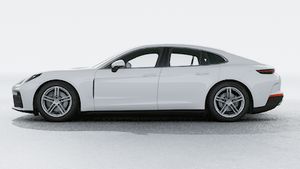Exterior view of Panamera showing the left side of the car