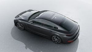 Exterior view of Panamera seen from above