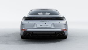 Exterior view of Panamera GTS showing the rear of the car