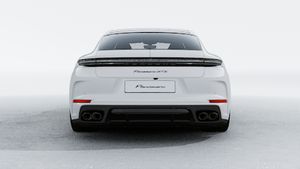 Exterior view of Panamera GTS showing the rear of the car