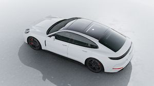 Exterior view of Panamera GTS seen from above