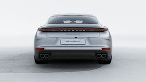 Exterior view of Panamera 4S E-Hybrid showing the rear of the car