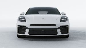 Exterior view of Panamera Turbo S E-Hybrid showing the front of the car