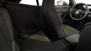 Interior view showing the back seats of 911 Spirit 70