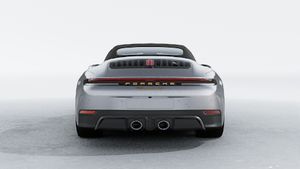 Exterior view of 911 Spirit 70 showing the rear of the car